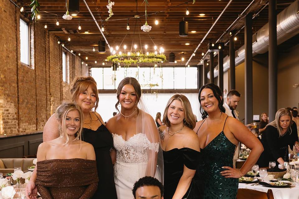 Bridal Party in the Main Hall