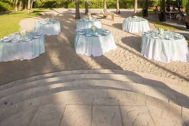 Miami Beach Wedding Set-up