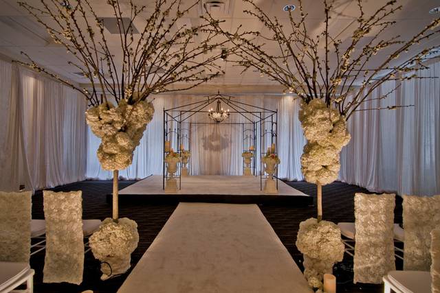 Wedding ceremony area