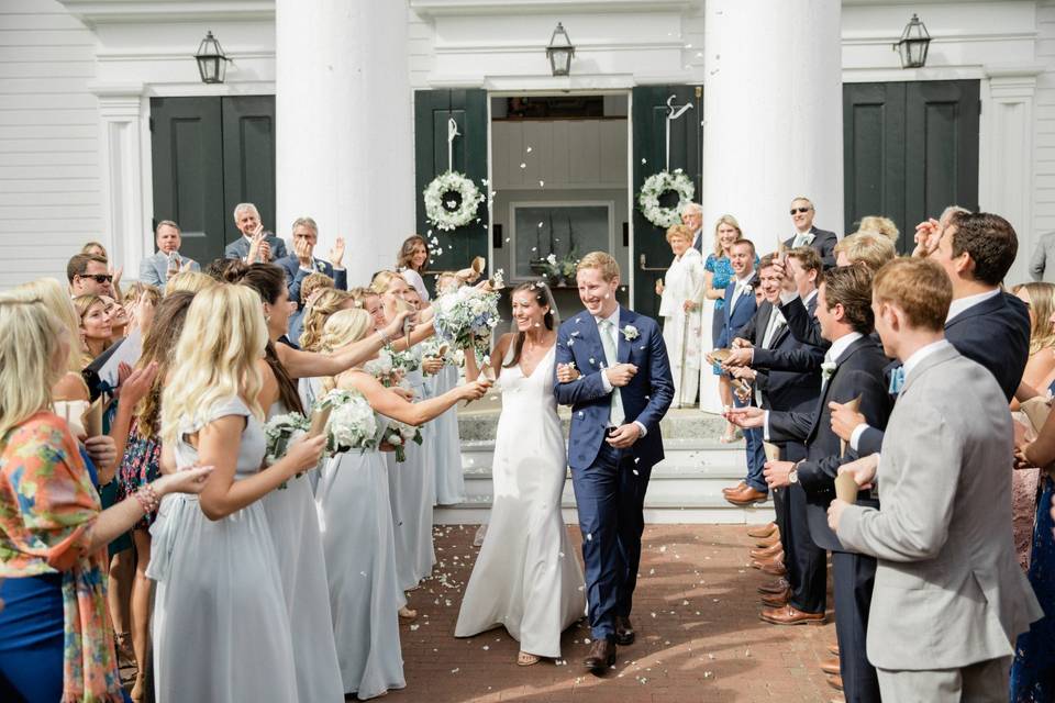 Bride and Groom Exit