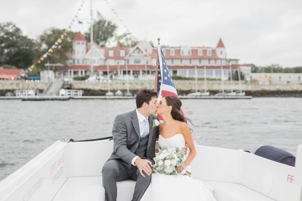 Yacht club wedding