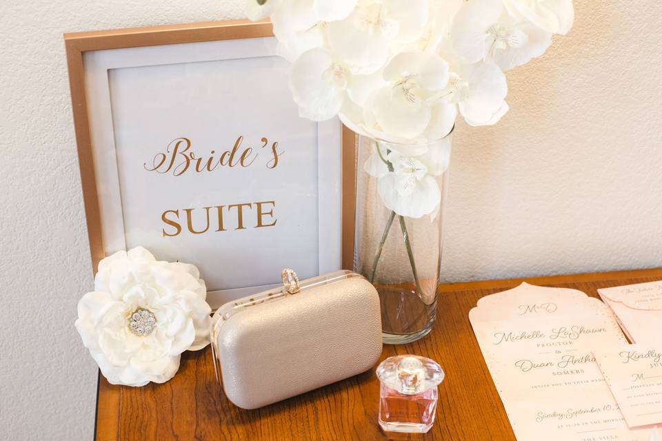 Bride's suite