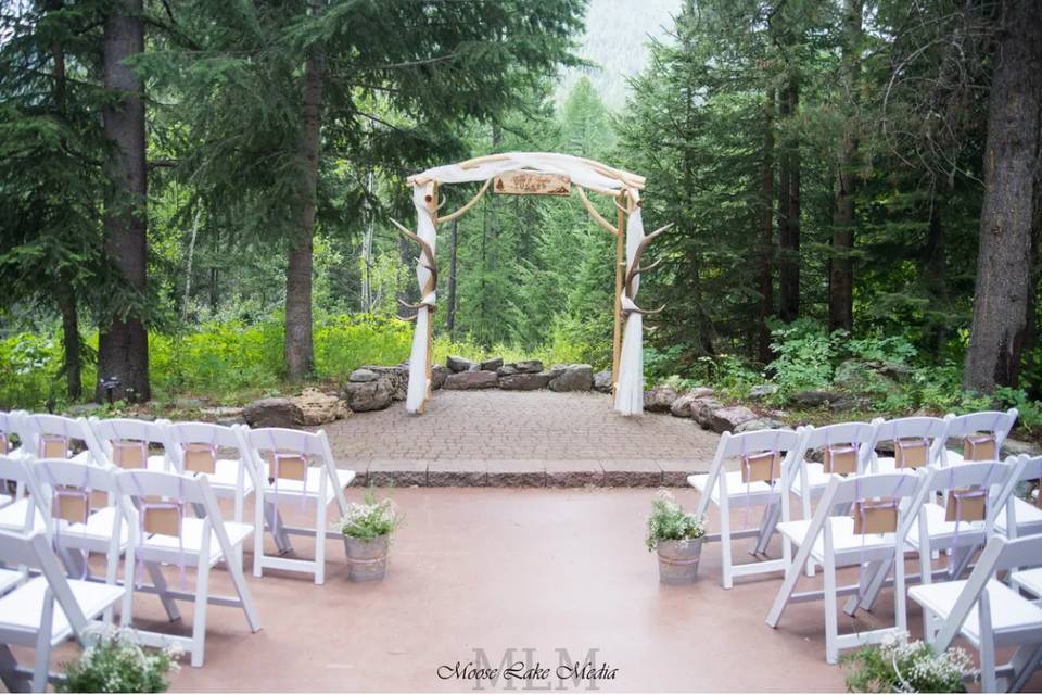 LOGE Ceremony Patio