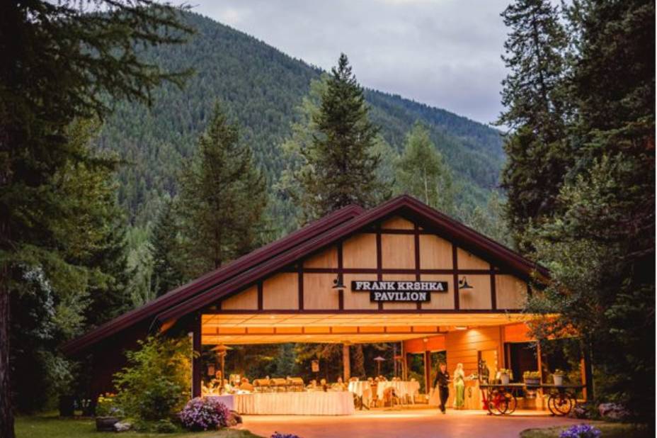 LOGE Glacier Event Pavillion