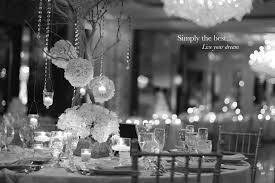 In black and white, this was an elegant wedding