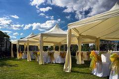 Outdoor wedding venue