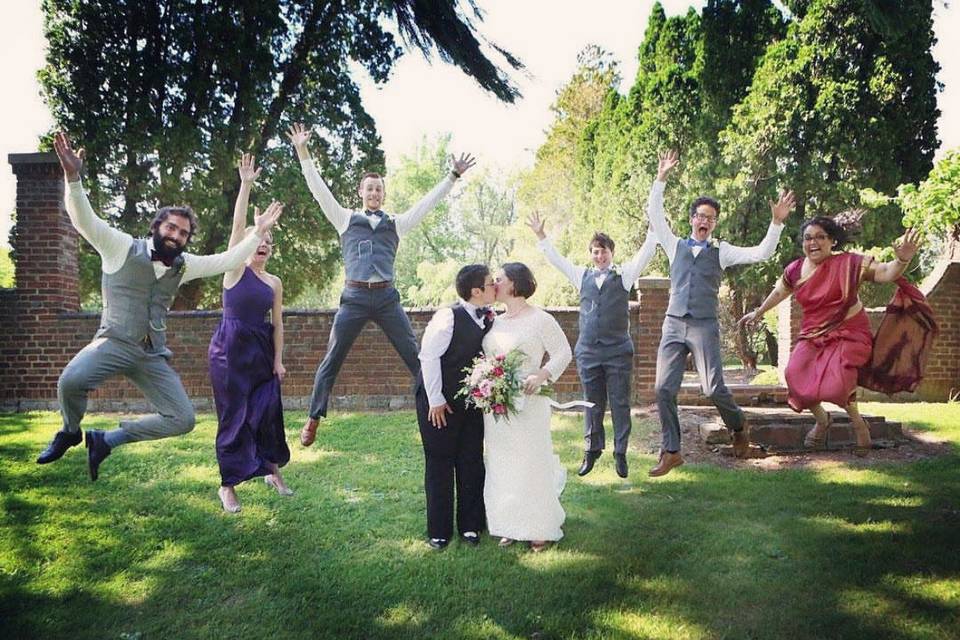 Sunkin Garden Wedding