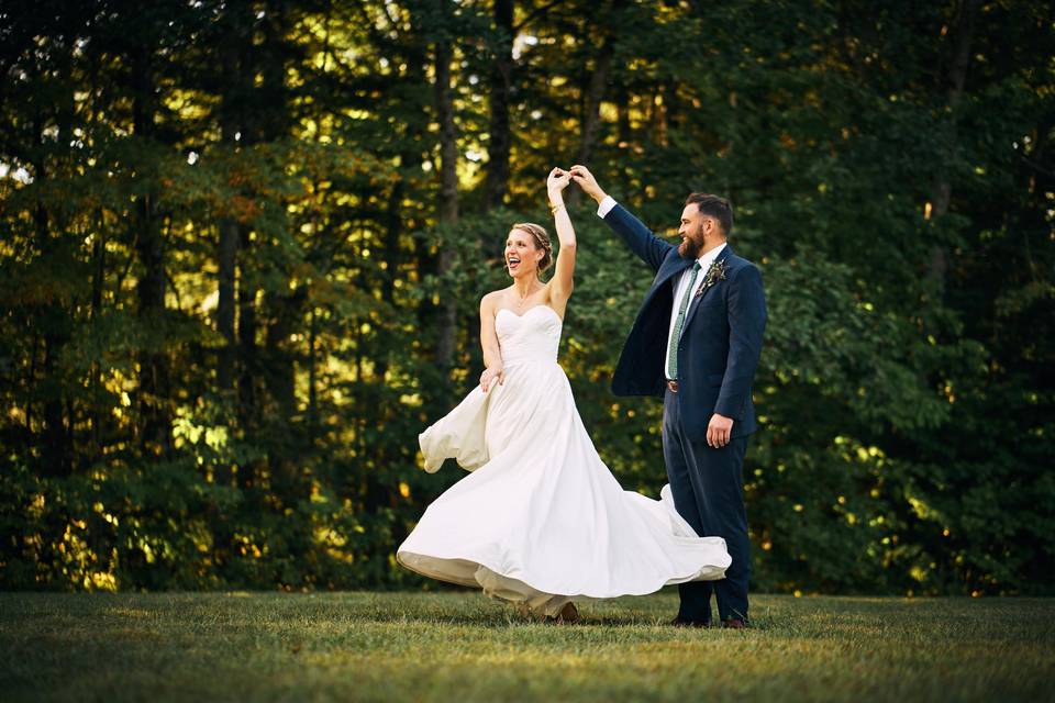 Dancing with the bride