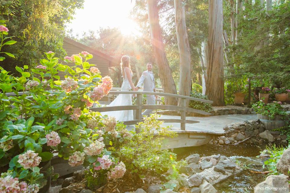 Idyllic gardens