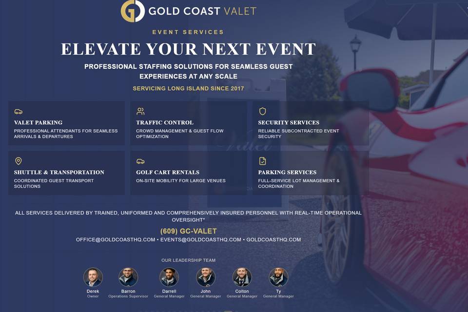 Gold Coast Valet