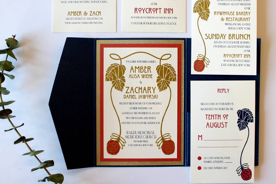 Main invitation card