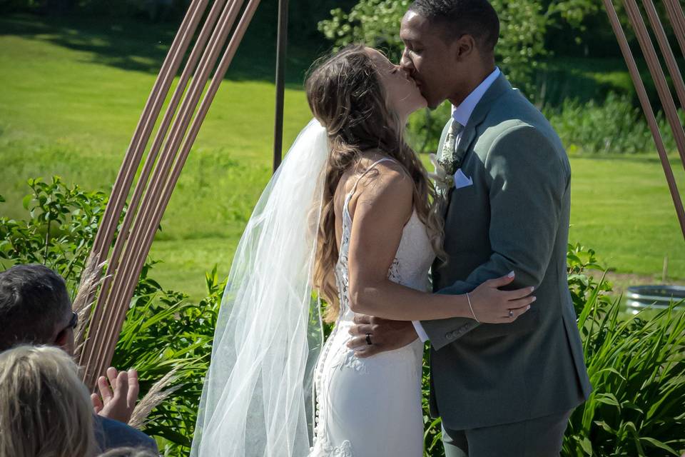 You may Kiss the bride :)