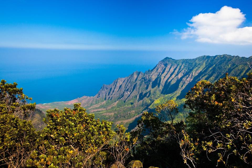 Where the clouds and ocean meet