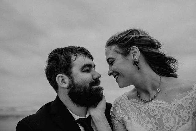 Washington coast wedding