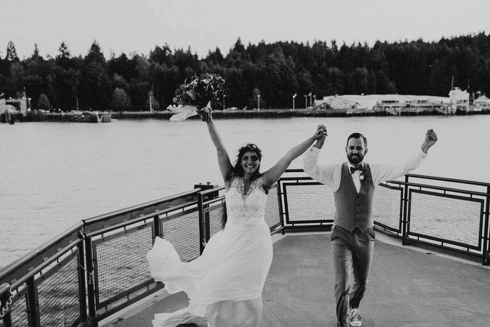 Vashon Island, WA Wedding - carleyjayne photography