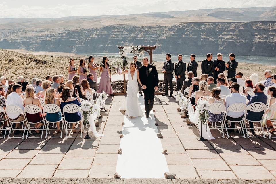 Cave b winery wedding