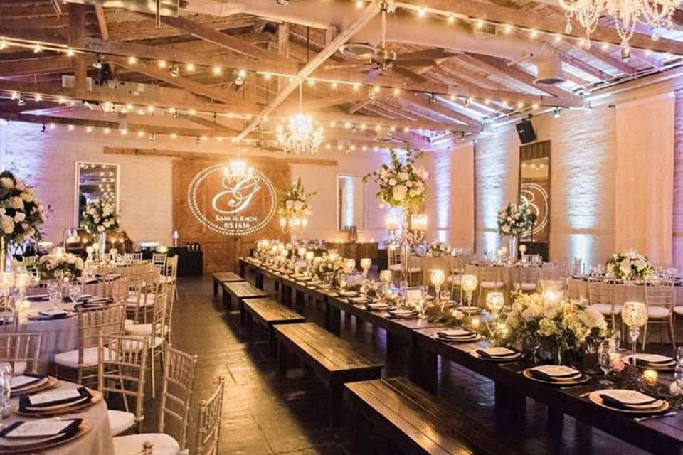 Uplighting & Monogram