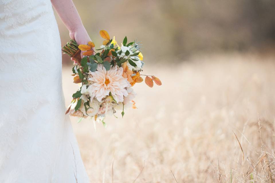 Wedding flower bouquet