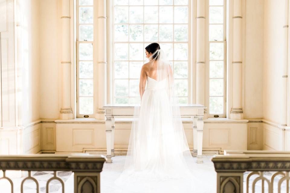 Bride in the chapel