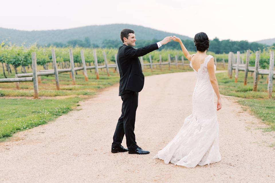 Couple dancing