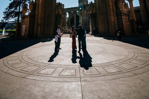 Sunny day, Palace of Fine Arts