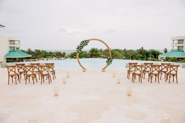 JOIA Aruba ceremony set up
