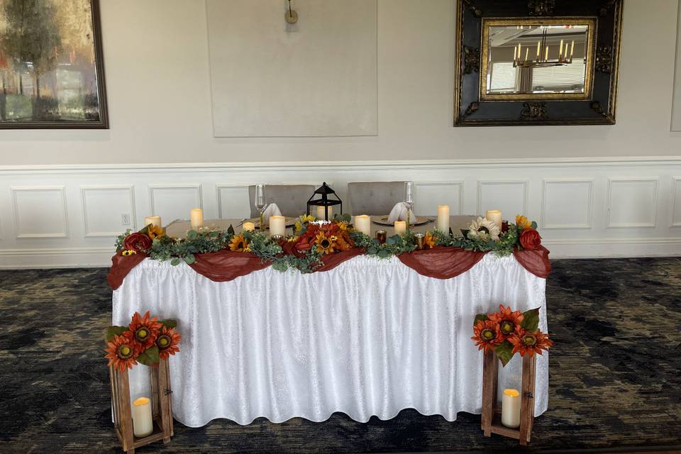Sweetheart Table