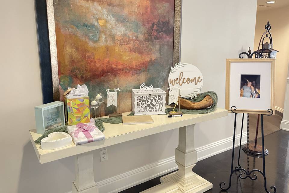 Sign-in Table