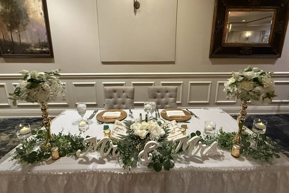 Sweetheart Table