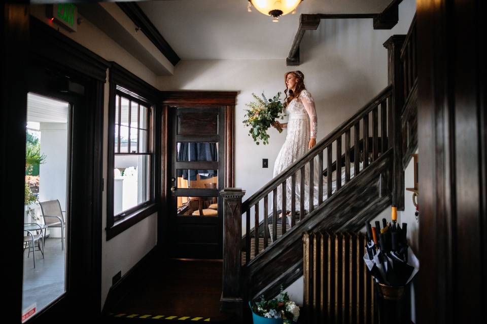 The Mansion grand staircase