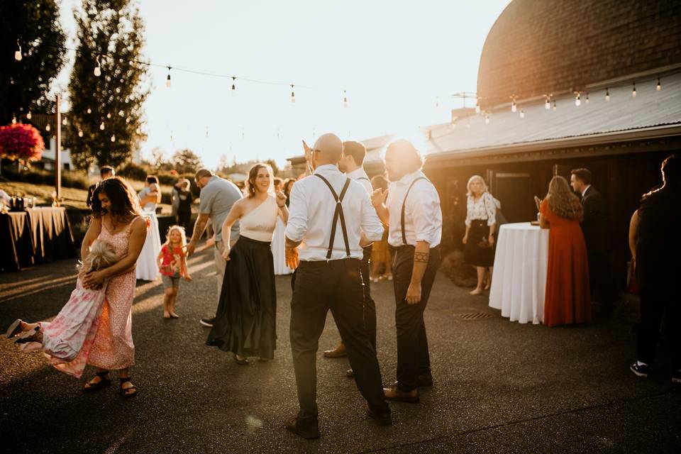 Dancefloor in the Amphitheater