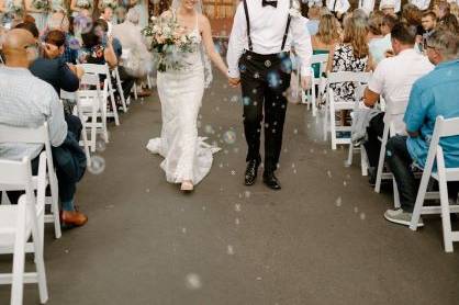 Outdoor Barn Ceremony