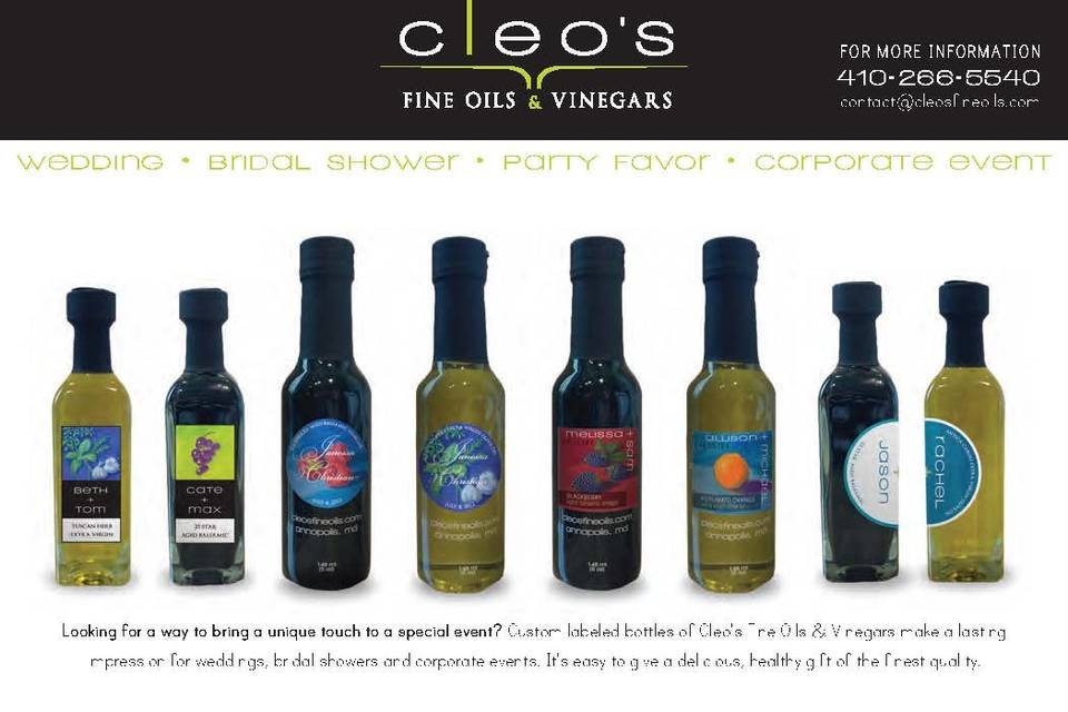 Cleo's Fine Oils & Vinegars