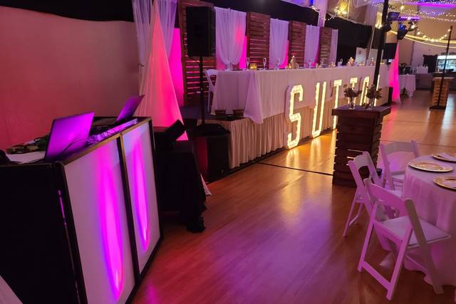 DJ set up