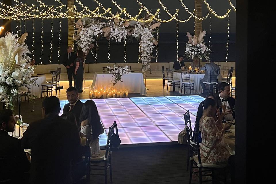 Led Dance Floor & Fairy Lights
