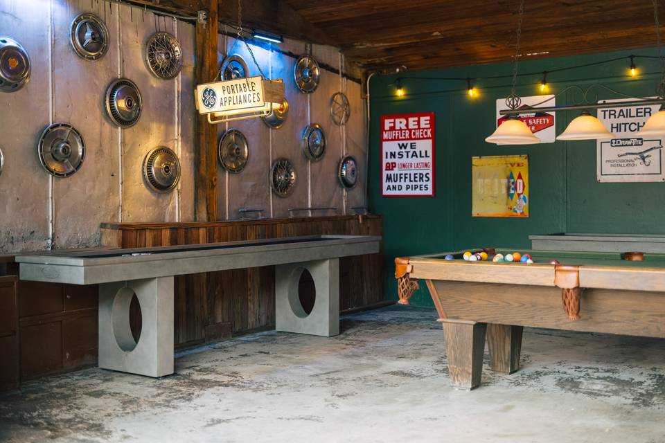 Shuffle Board & Pool
