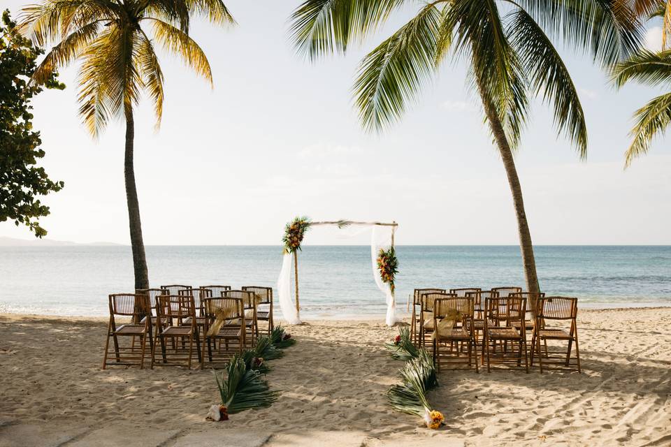 Beach Ceremony Virgin Islands