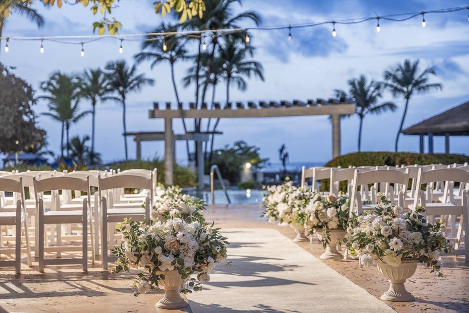 Pool Deck Ceremony