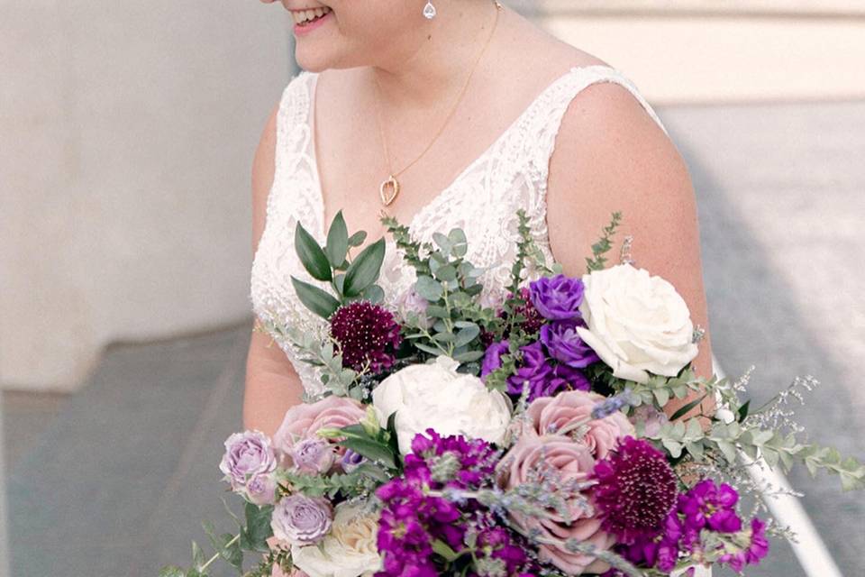 Bridal updo