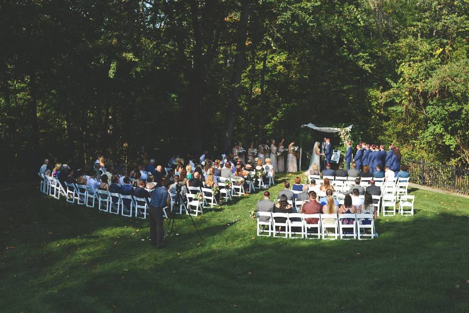 Garden wedding