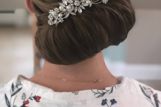 Elegant updo
