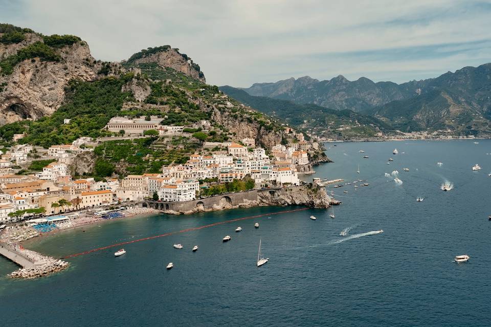 Amalfi coast wedding video