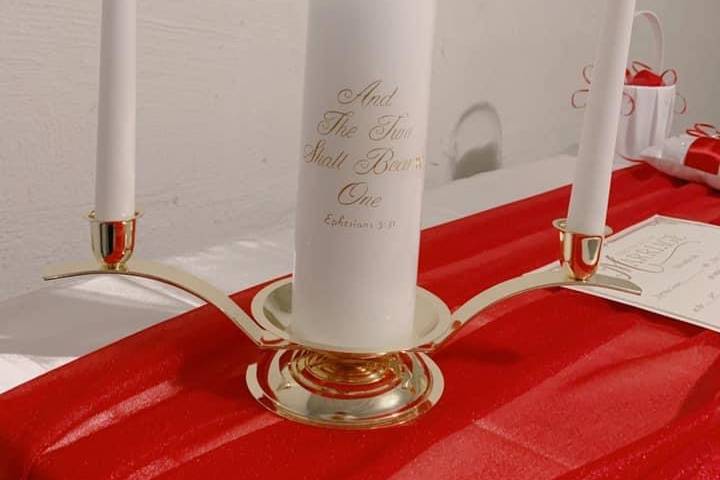 Unity candle