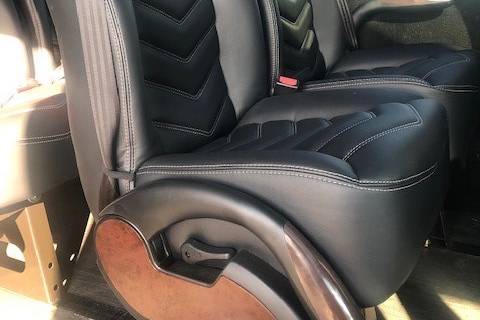 Leather executive seating