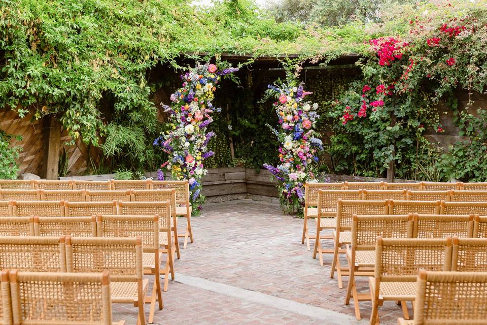 Outdoor ceremony