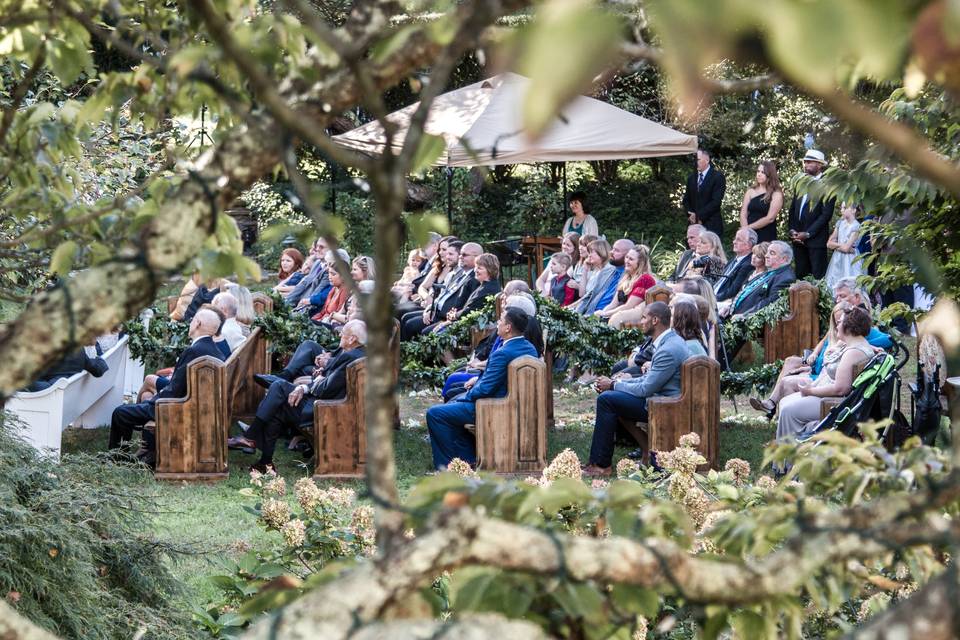 Garden wedding