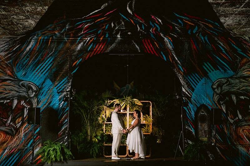 Unique wedding ceremony site
