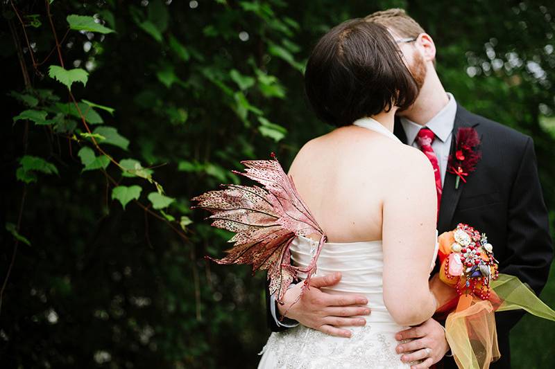Whimsical wedding day
