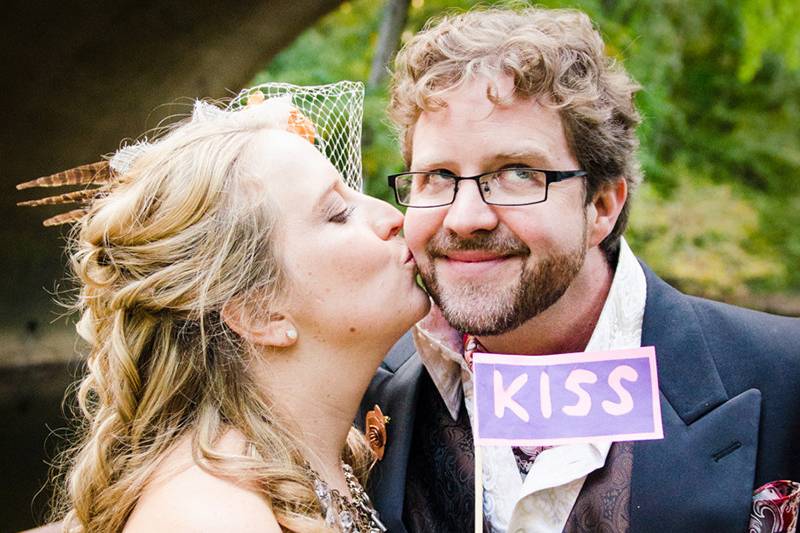Fun offbeat DC wedding