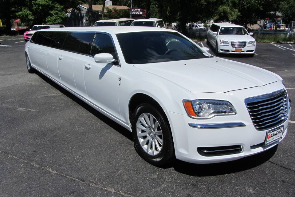 New chrylser 300 5 door 12 passenger limousine